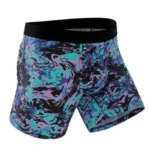 Shinesty The Limestone Ball Hammock Cooling Boxer Briefs Purple Teal XL NWT